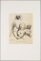 KG 09801a
<br/>
Figuurstudie: twee vrouwen
<br/>
<em>Navez, François Joseph (1787-1869)</em>